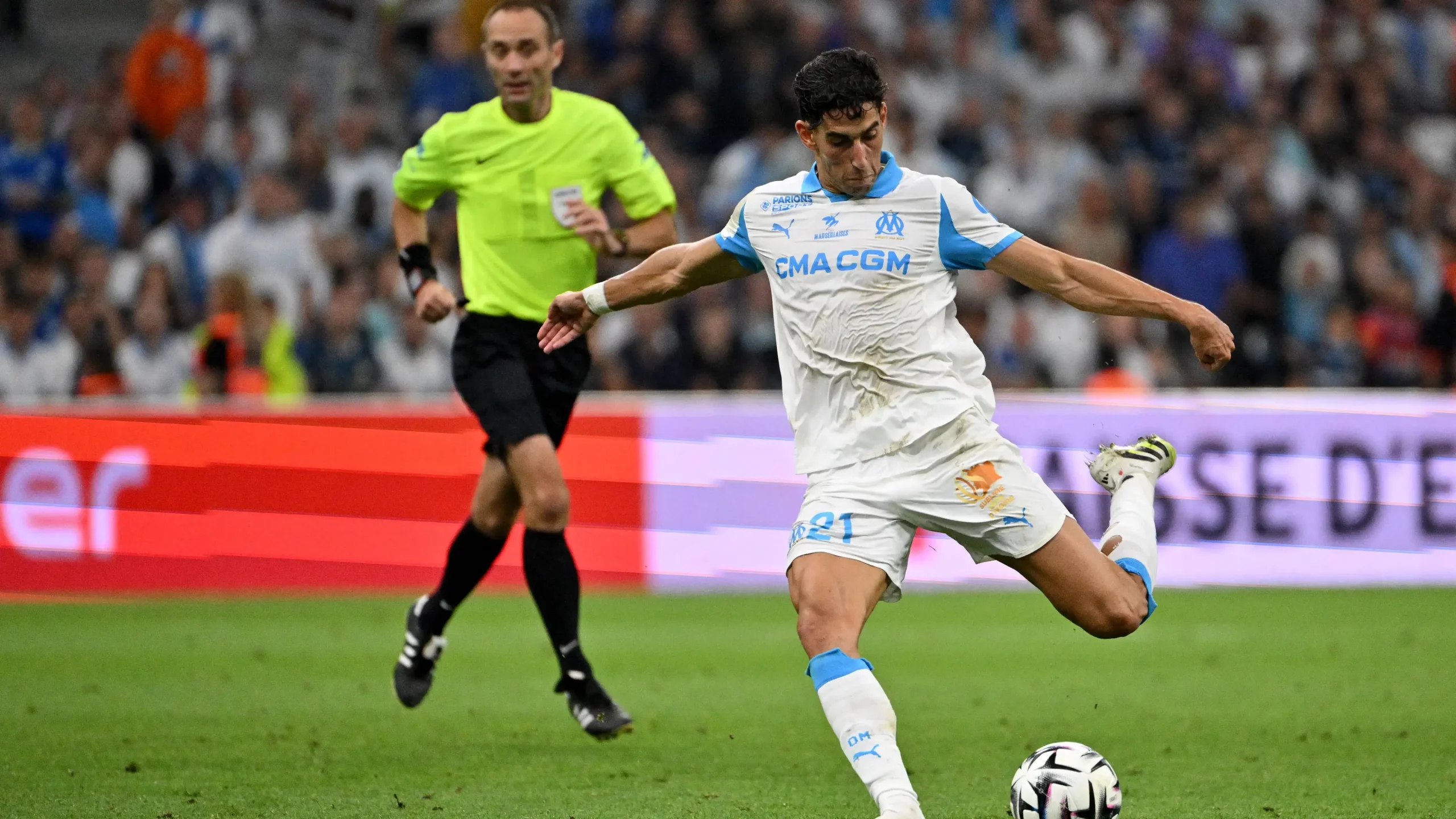 Mercato - Roberto De Zerbi annonce le retour de Nayef Aguerd avec l’OM avant le match contre Toulouse en Ligue 1
